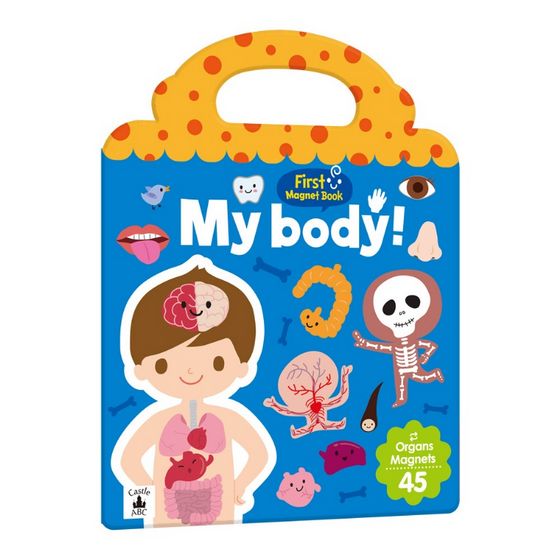 First Magnet Book：My body（內含45個認知磁鐵+3摺頁超大場景）